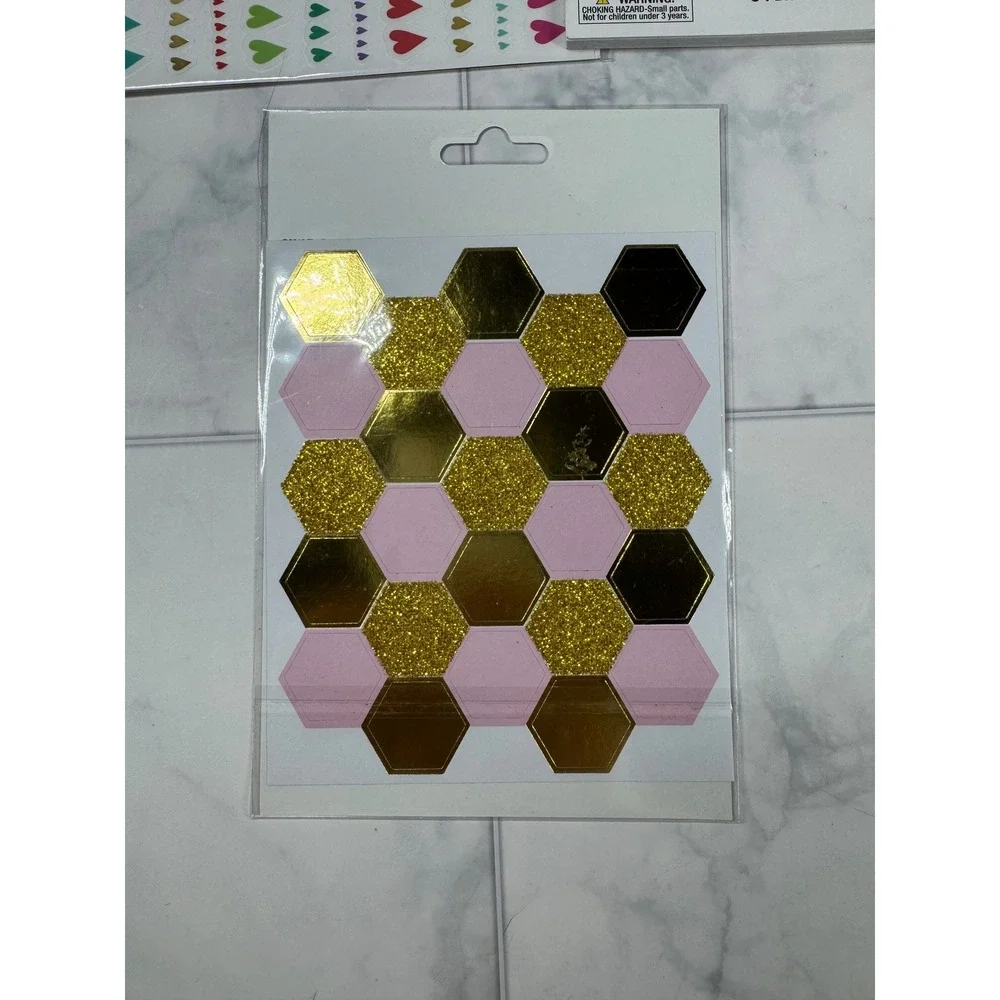 Scrapbook Sticker Lot Sticko Paper Studio Jot Butterfly Floral Alphabet New